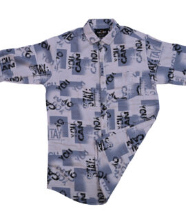 Charp White Printed Casual Shirt - 3