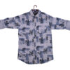 Charp White Printed Casual Shirt - 1