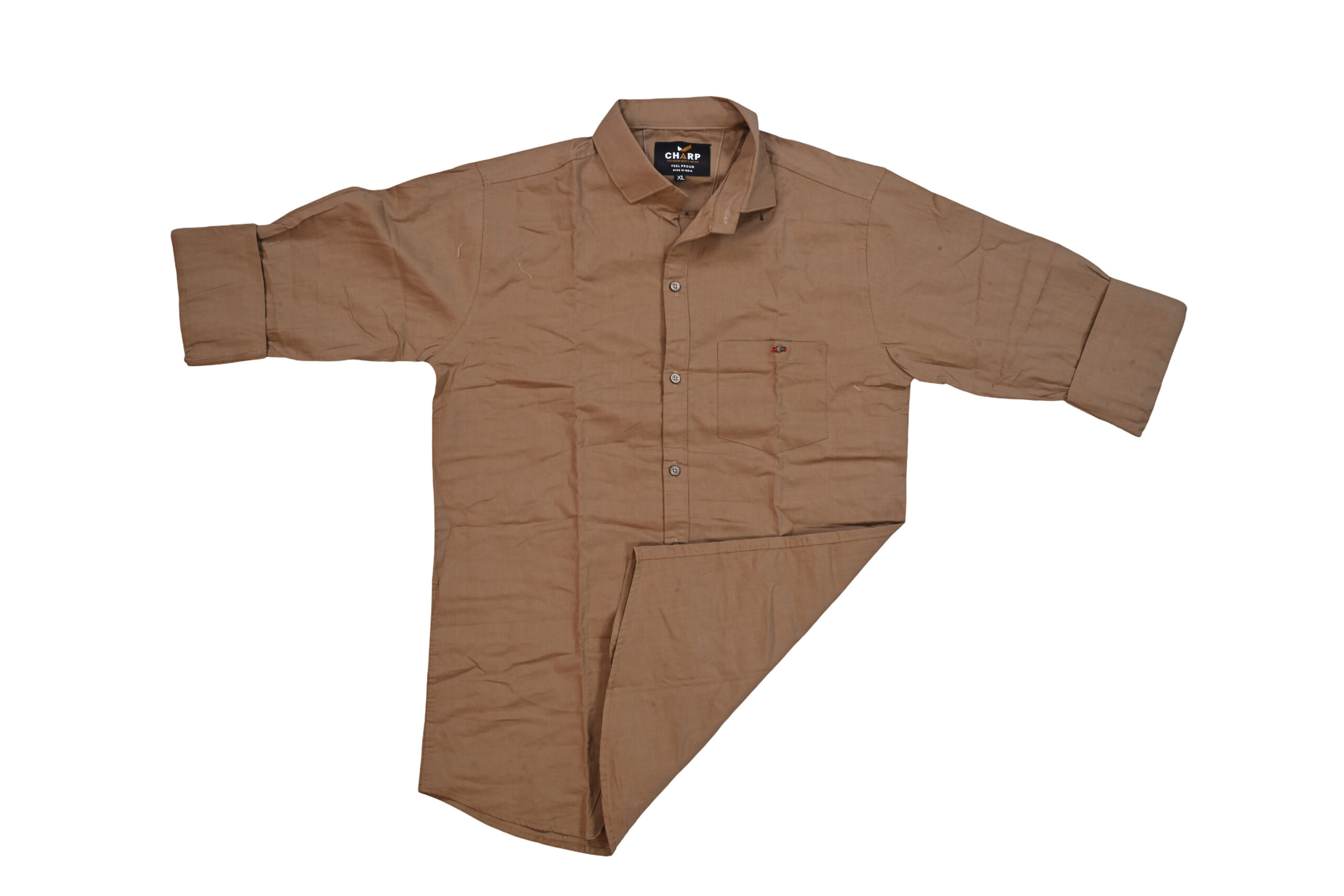 Charp Off-White Floral Print Shirt-1